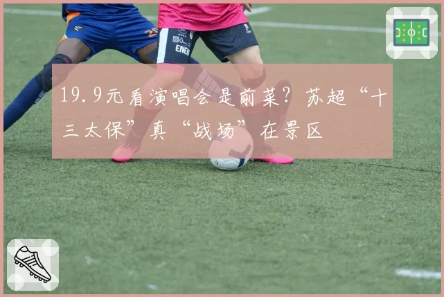 19.9元看演唱会是前菜?苏超“十三太保”真“战场”在景区